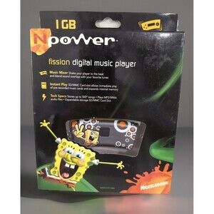 New 2007 Npower Fission Digital Media Player  NICKELODEON Brand New Factory Seal